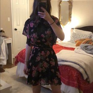 Zara Floral Flowy Dress